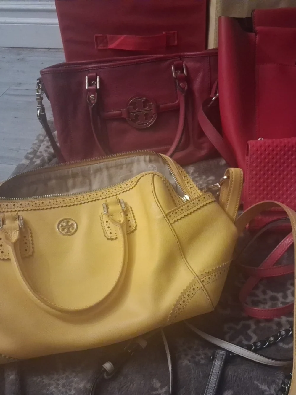 Tory Burch LOT 6 bags Crossbodys and Totes